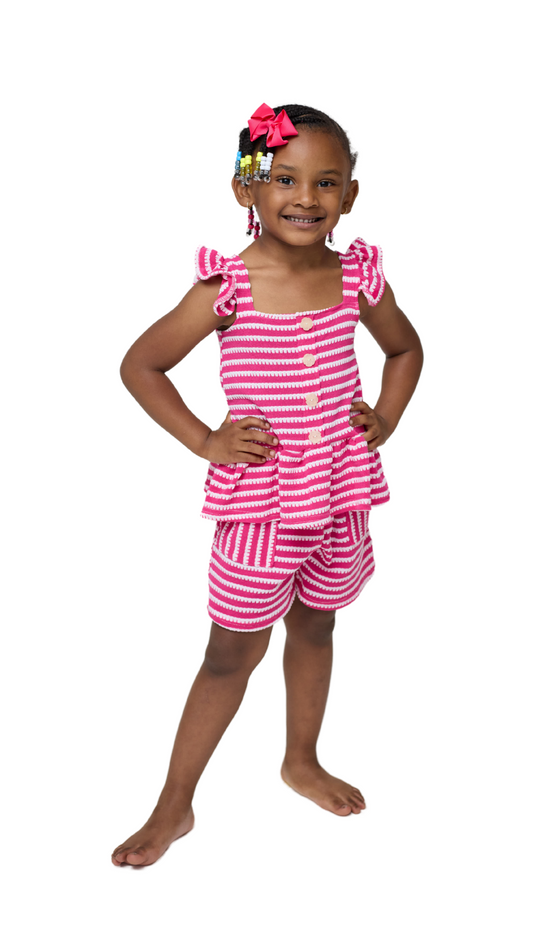The Strawberry Stripes Set